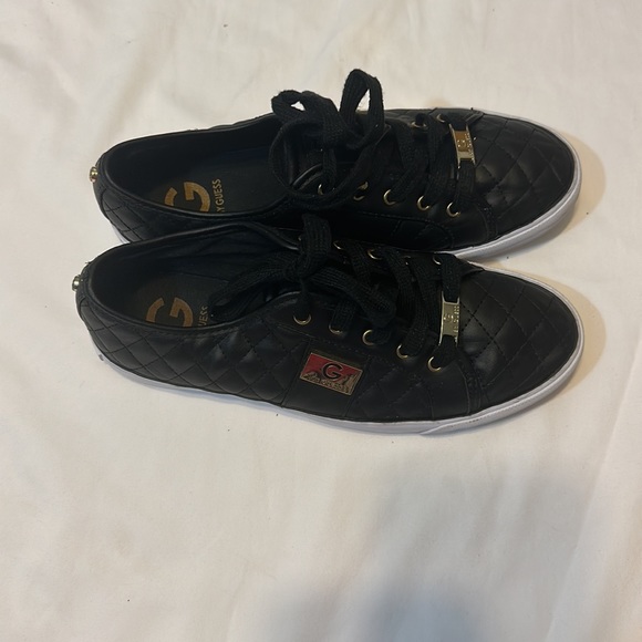 G BY GUESS Backer Sneakers color black sz 9.5M - Picture 3 of 9